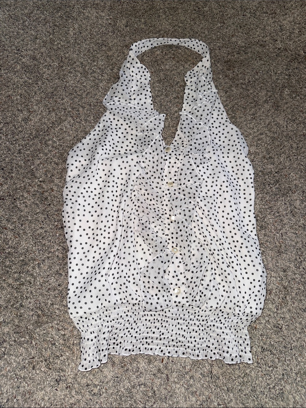 Y2K Wet Seal halter top